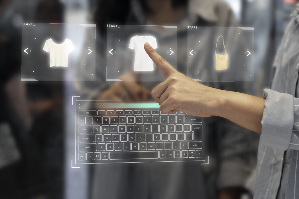 Representacion de el uso de IA en E-commerce
